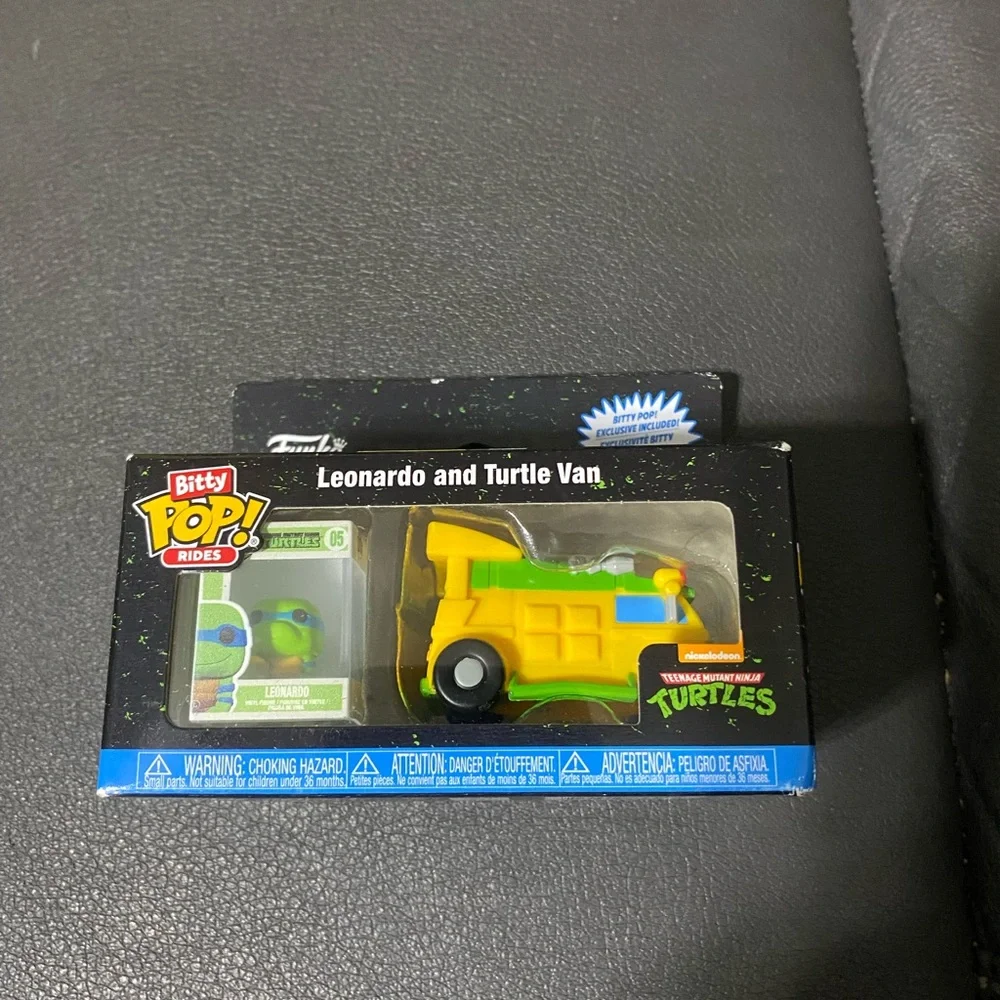Funko Bitty Pop! Rides Turtle Van - Green and Yellow